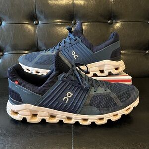 On Cloudswift Running Shoes Navy White